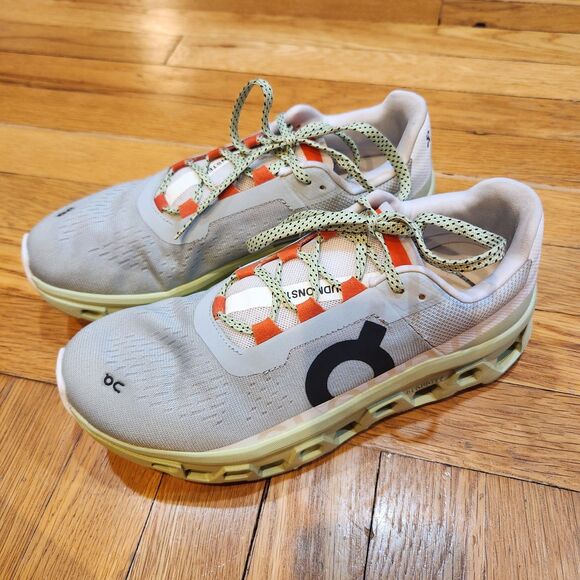 OnCloud Cloudmonster in Glacier/Meadow Excellent Condition, Sz Women's 9 - Picture 2 of 10